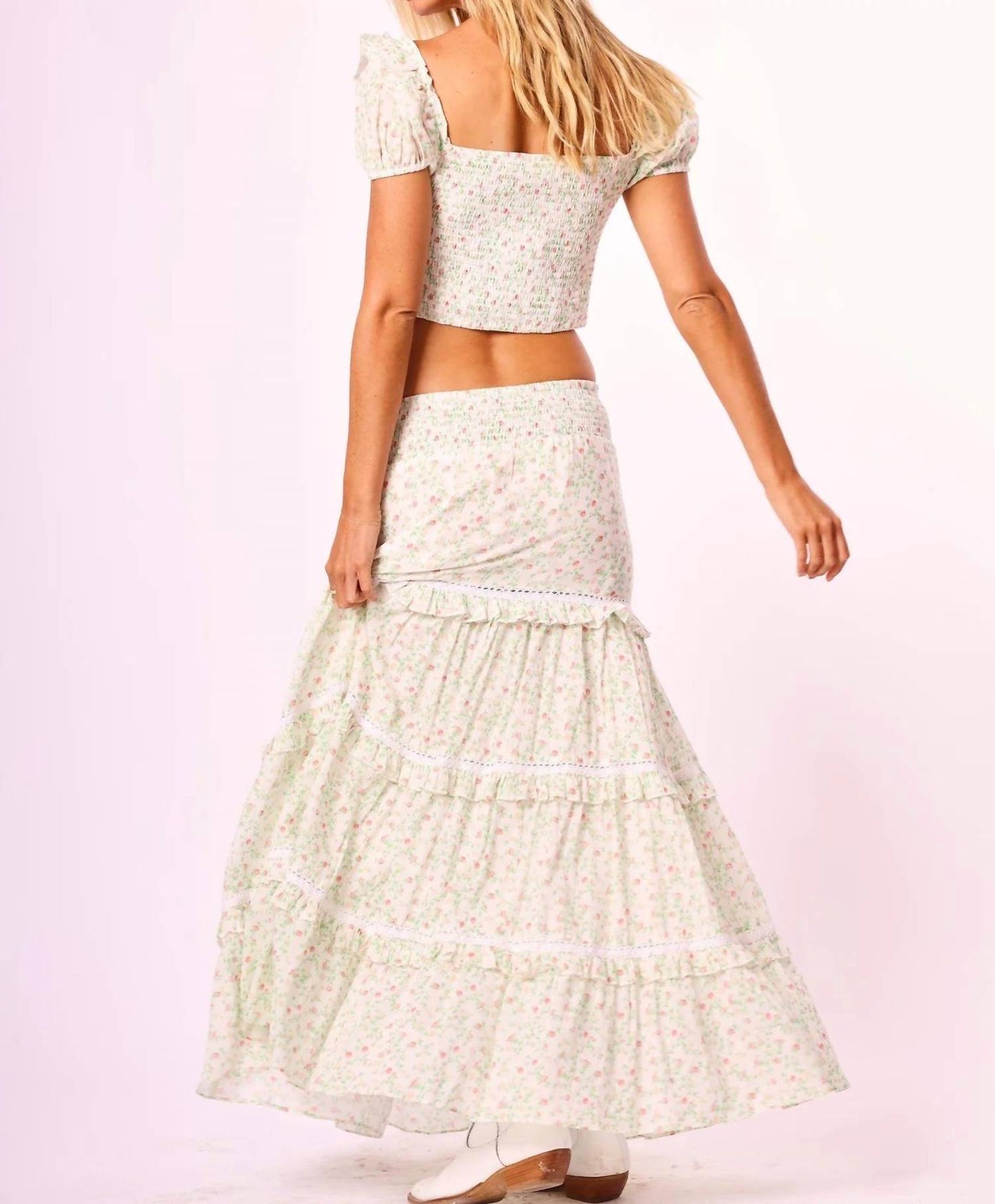 Amy Jane London - Adeline Floral Maxi Skirt Set