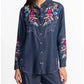 Johnny Was - Oversized Shirt Tunic