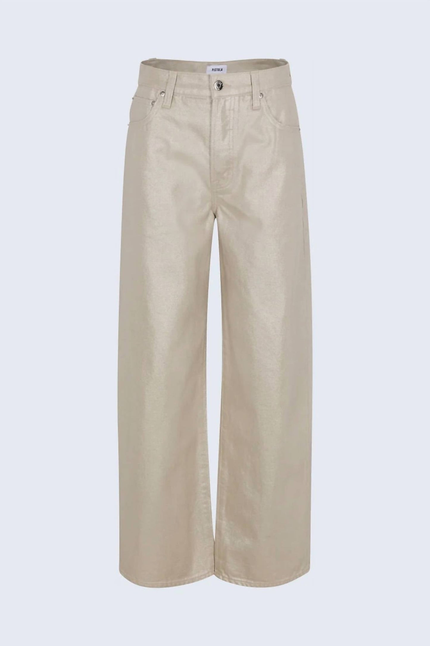 Pistola - Tate High Rise Bowed Wide Leg Jeans