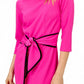 Joseph Ribkoff - CONTRAST TRIM DRESS