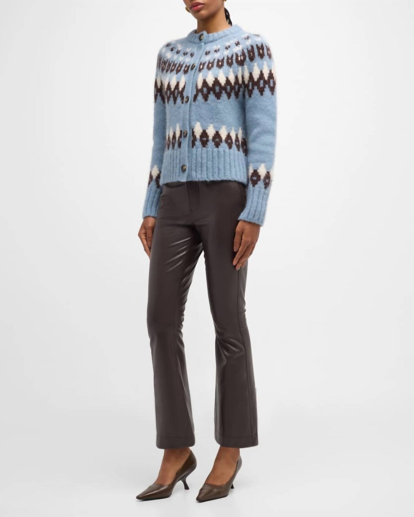 Veronica Beard - Carson High Rise Ankle Flare Pant