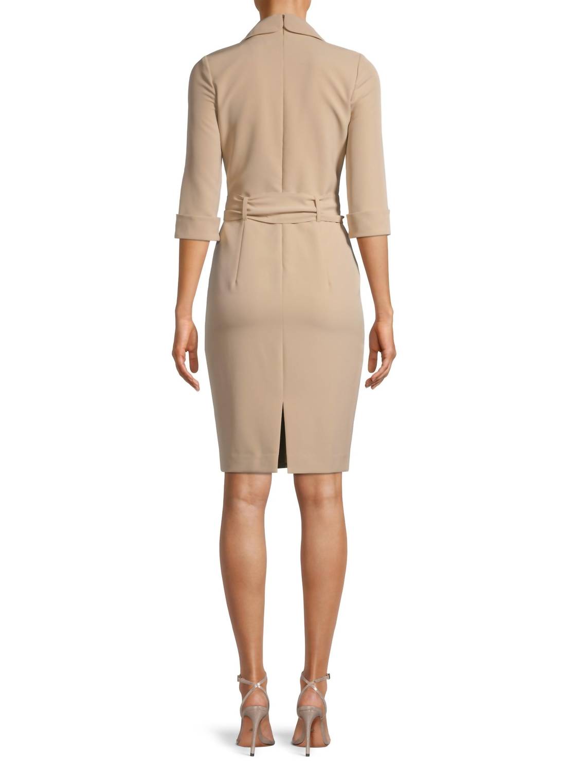 Black Halo - Lucinda Belted Sheath Dress