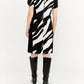 Frank Lyman - Abstract Zebra Print Dress