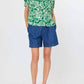 Current Air - Abstract Printed V-neck Blouse
