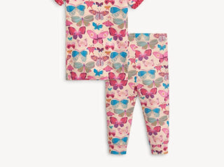 Magnetic Me - Girl's All A-flutter Short Sleeve Pajama Set