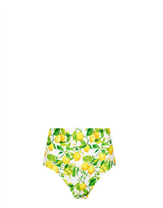 Lia Sahara - Women's Reversible Compression High Waist Bikini Bottom