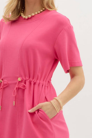 Entro - Drawstring Detailed Mini Dress