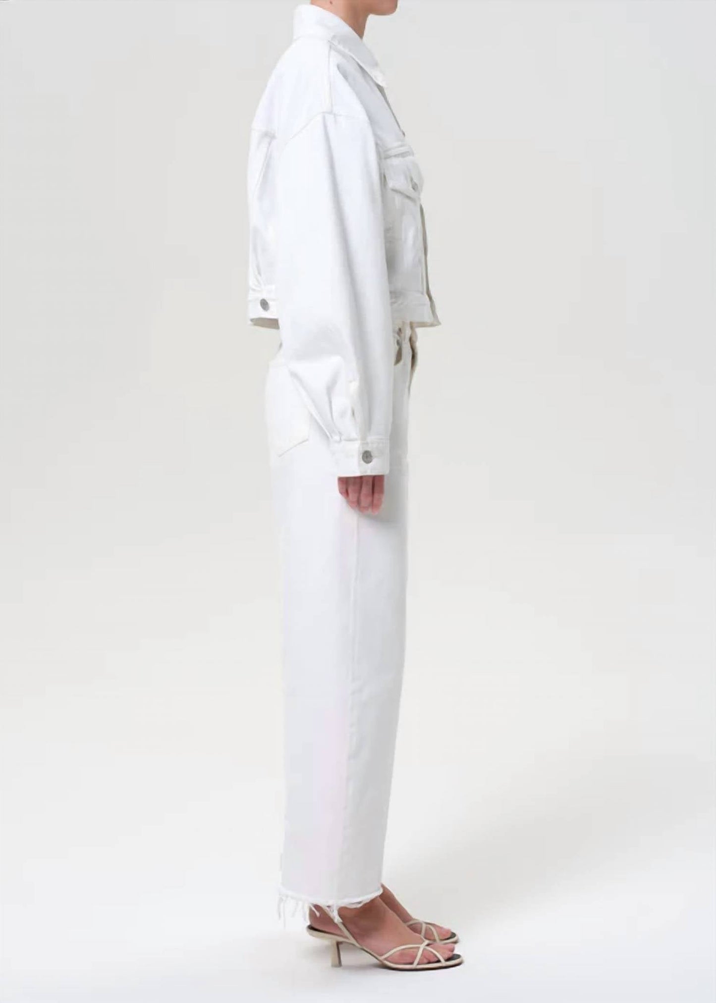 Agolde - LOW CURVE FRAY JEAN