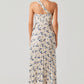 Astr - Rasya Pleated Floral Maxi Dress
