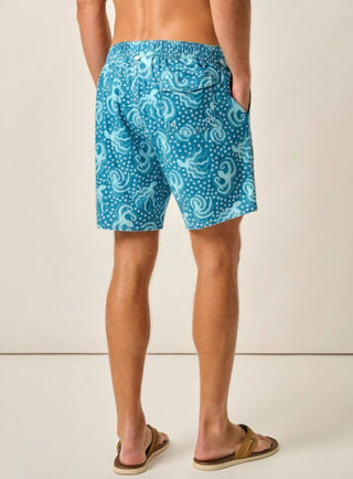 Johnnie-O - Big Blue Swim Trunks