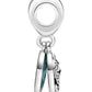 Pandora - Stork And Twinkling Stars Dangle Charm
