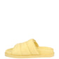 Gia Borghini - WOMEN'S GIA 3 PADDED LEATHER SLIDES