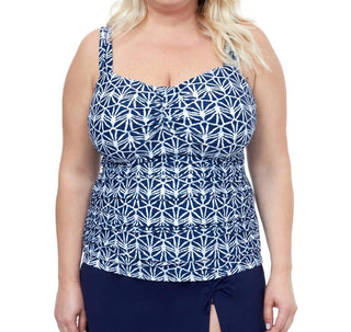 Profile By Gottex - Plus Size Sweetheart Underwire Tankini Top