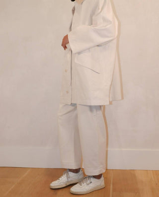 7115 By Szeki - Mid-length Duster Coat