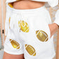 Why Dress - Touchdown Sequin Football Shorts