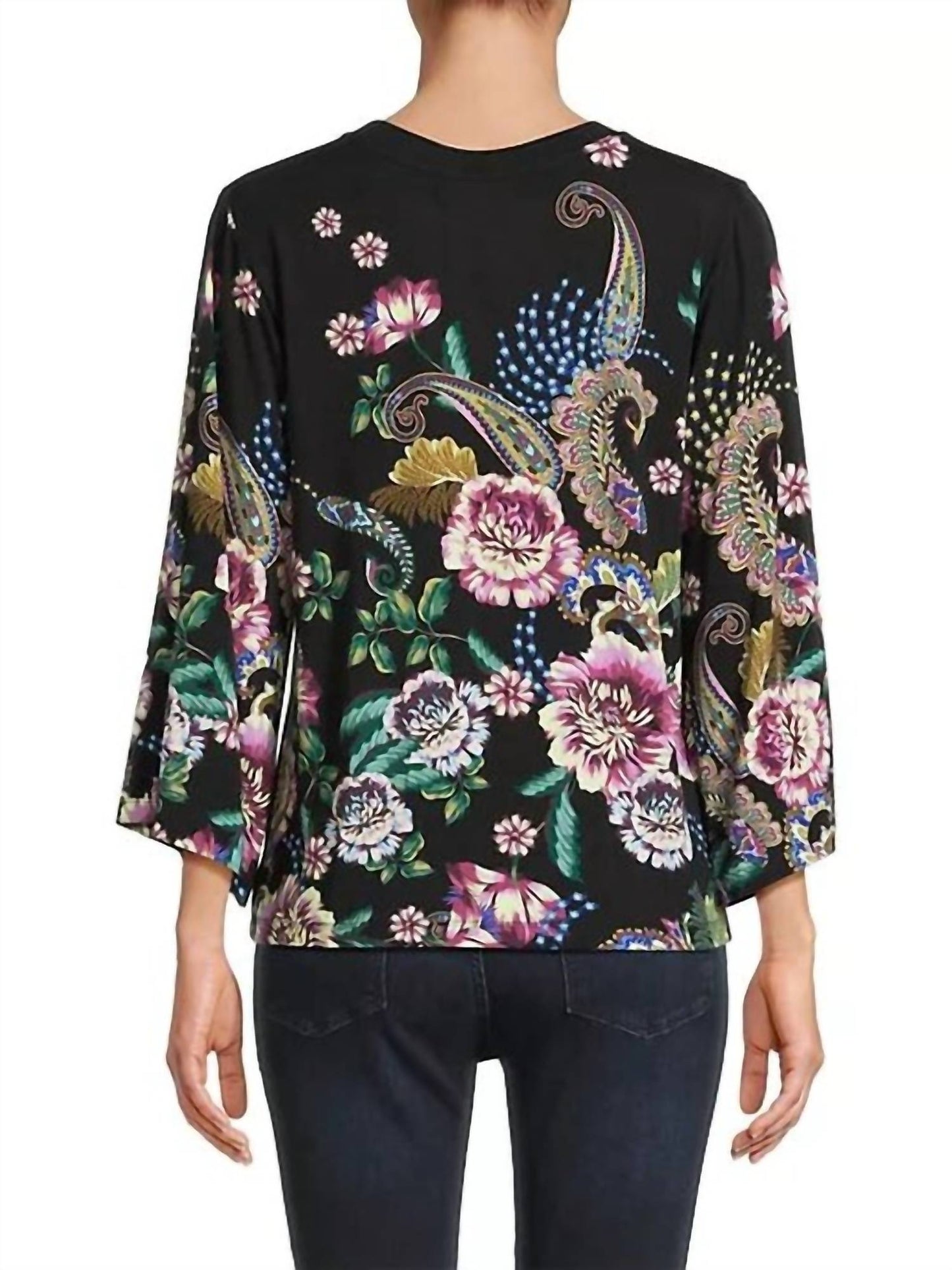 Johnny Was - THE JANIE FAVORITE KIMONO SLEEVE TEE
