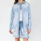 American Bazi - Long Distressed Shacket