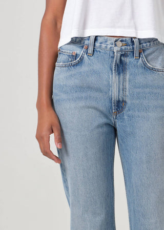 Agolde - Leena Mid Rise Baby Flare Jean