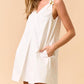 Lalavon - Shirred Mini Dress