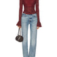 Free People - Lace Layering Long Sleeve Blouse