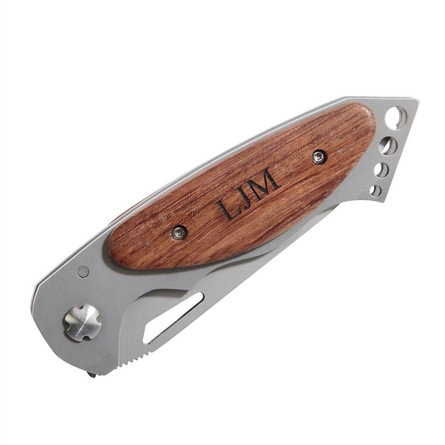 Creative Gifts International - Locking Pocket Knife with wood Handle