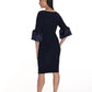 Frank Lyman - 3/4 Sleeve Knit Dress