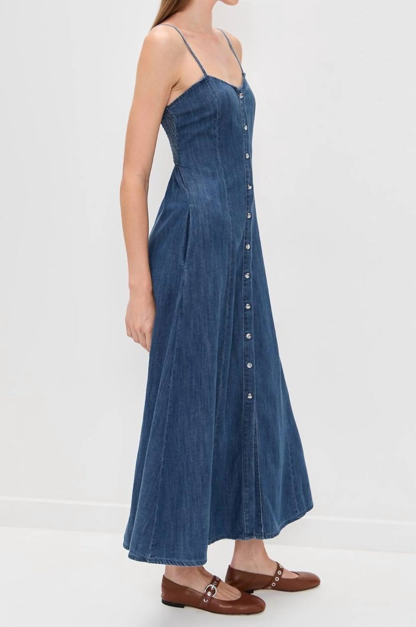 Z Supply - Angel Eyes Midi Denim Dress