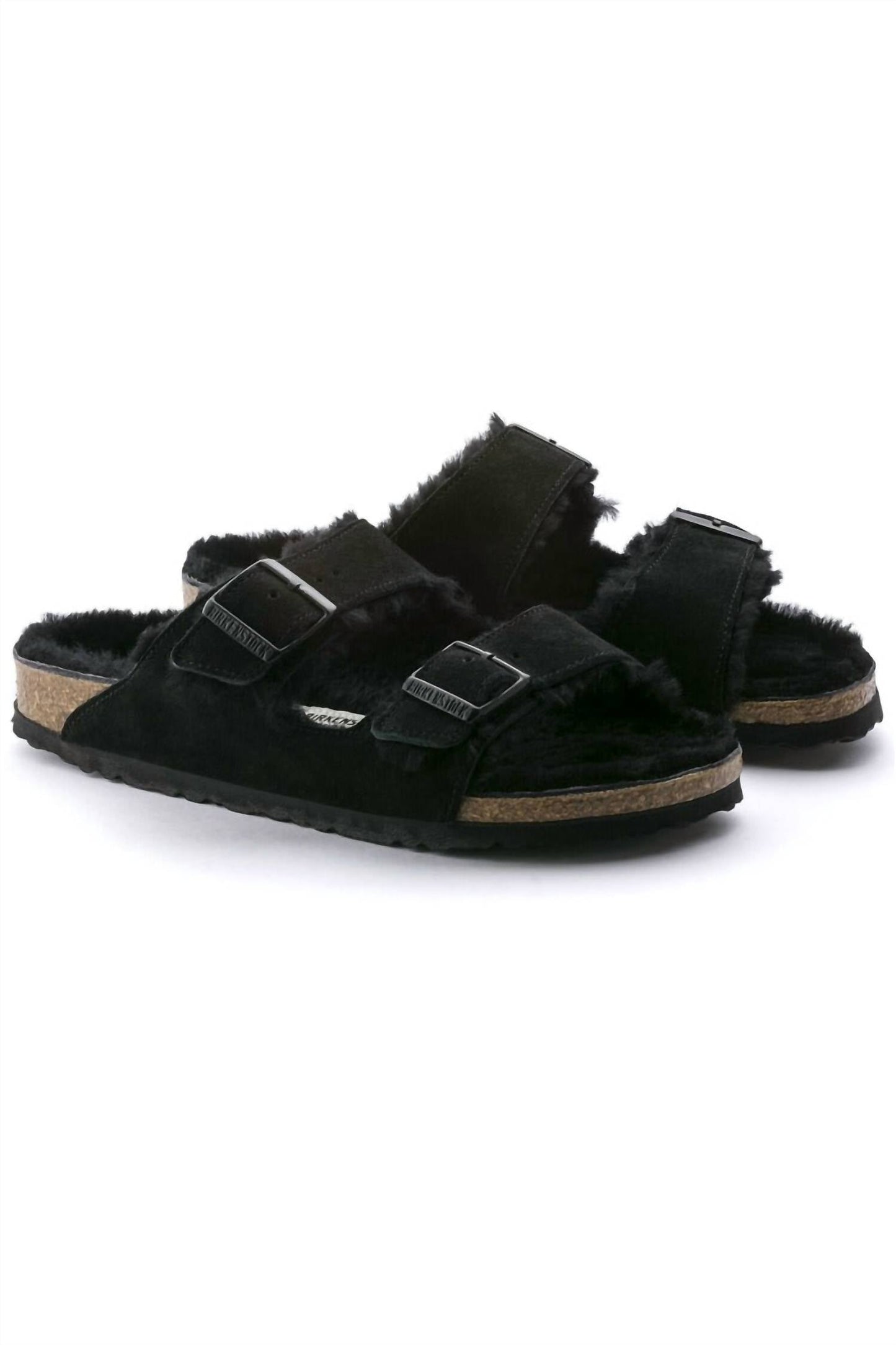 Birkenstock - Unisex Arizona Shearling Suede Sandals
