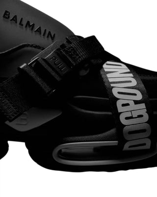 Balmain - Men's B-bold Low-top Sneakers With Straps