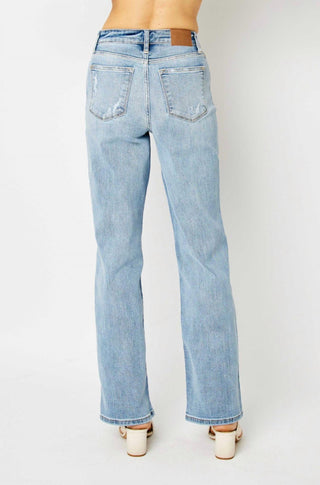 Judy Blue - High Waist Straight Leg Jeans