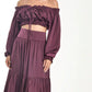 Steffany Milano - Off-the-shoulder Beauty Set
