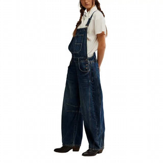 Free People - We The Free Good Luck Barrel Overalls