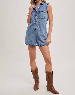 Bluivy - Warmer Days Denim Romper