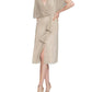 Joseph Ribkoff - V-neck Wrap Dress