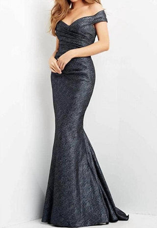 Jovani - Elegant Off The Shoulder Gown
