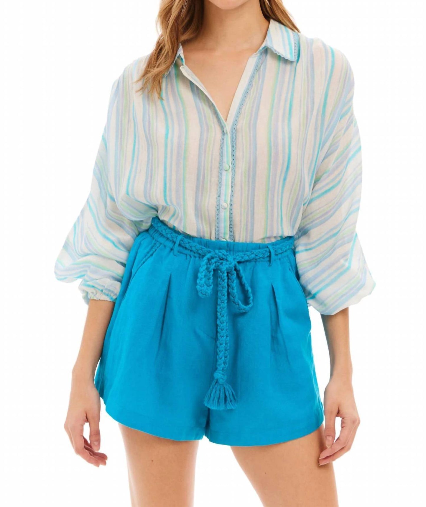 Allison New York - Frankie Button Down Blouse