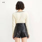 Levi'S - High Rise Faux Leather Shorts