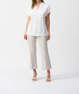 Joseph Ribkoff - Geometric Jacquard Pull On Pants