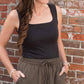 Project Social T - Sarah Square Neck Tank