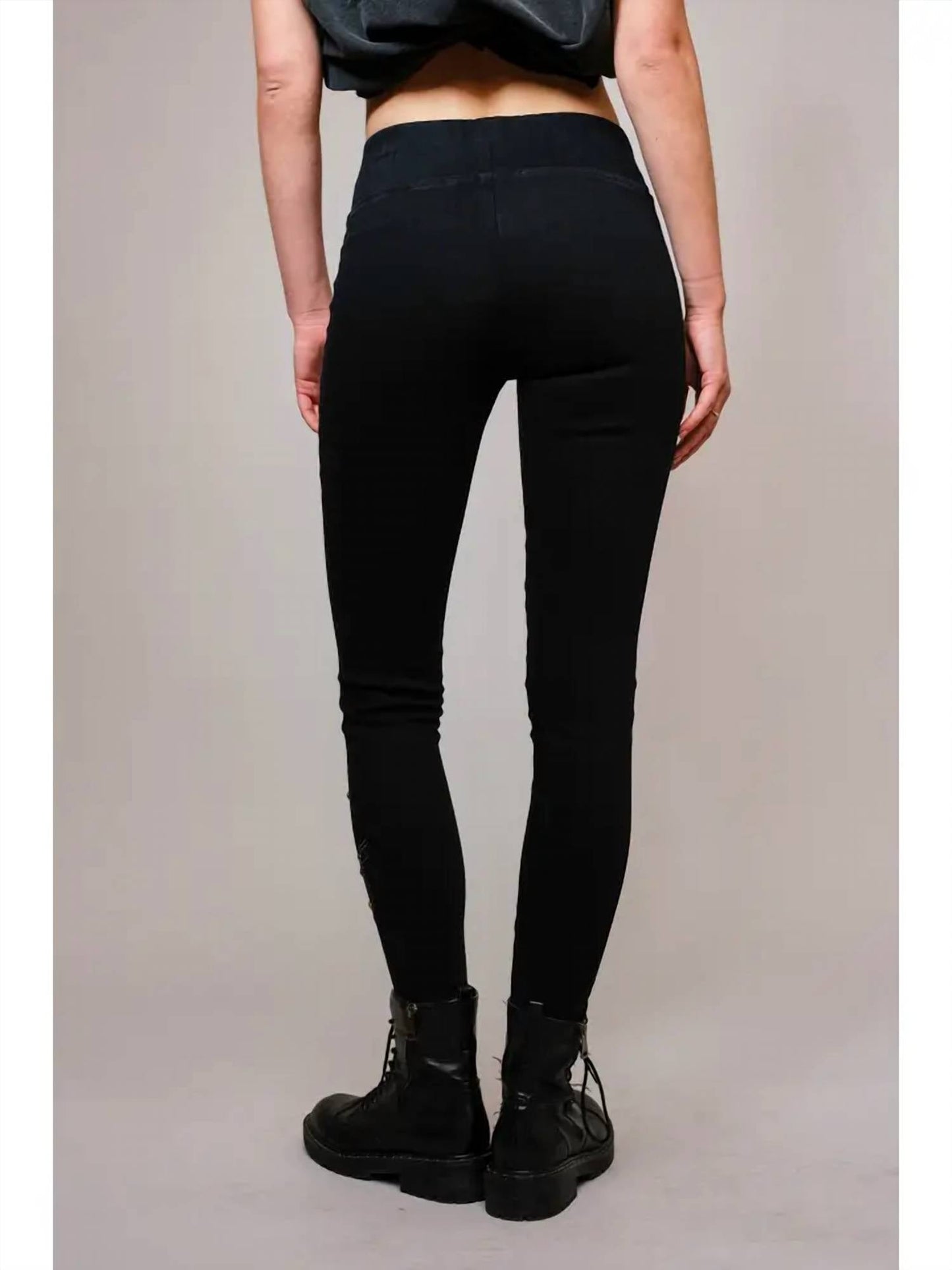 Blue B - Sloane Wide Waist Stretch Denim Jeans