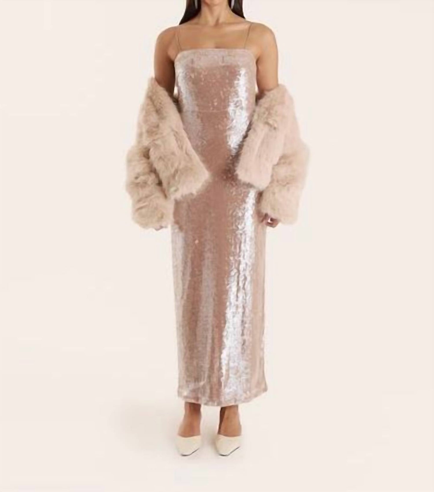 4Th & Reckless - Norma Sequin Maxi Dress