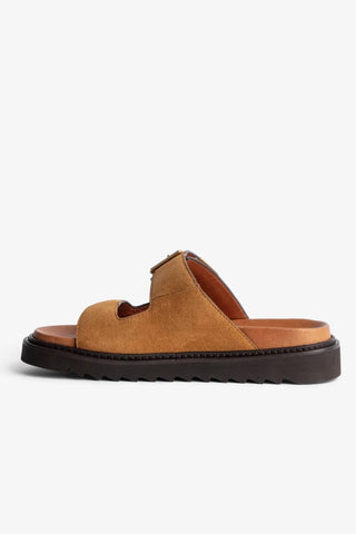 Zadig & Voltaire - WOMEN'S ALPHA CECILIA SUEDE SANDAL