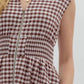 Entro - Ginger Gingham Midi Dress