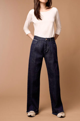 Tribal - Brooke Hugging Wide Trouser Jean