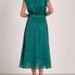 Elan - Midi Short Sleeve Tie Waist Dress