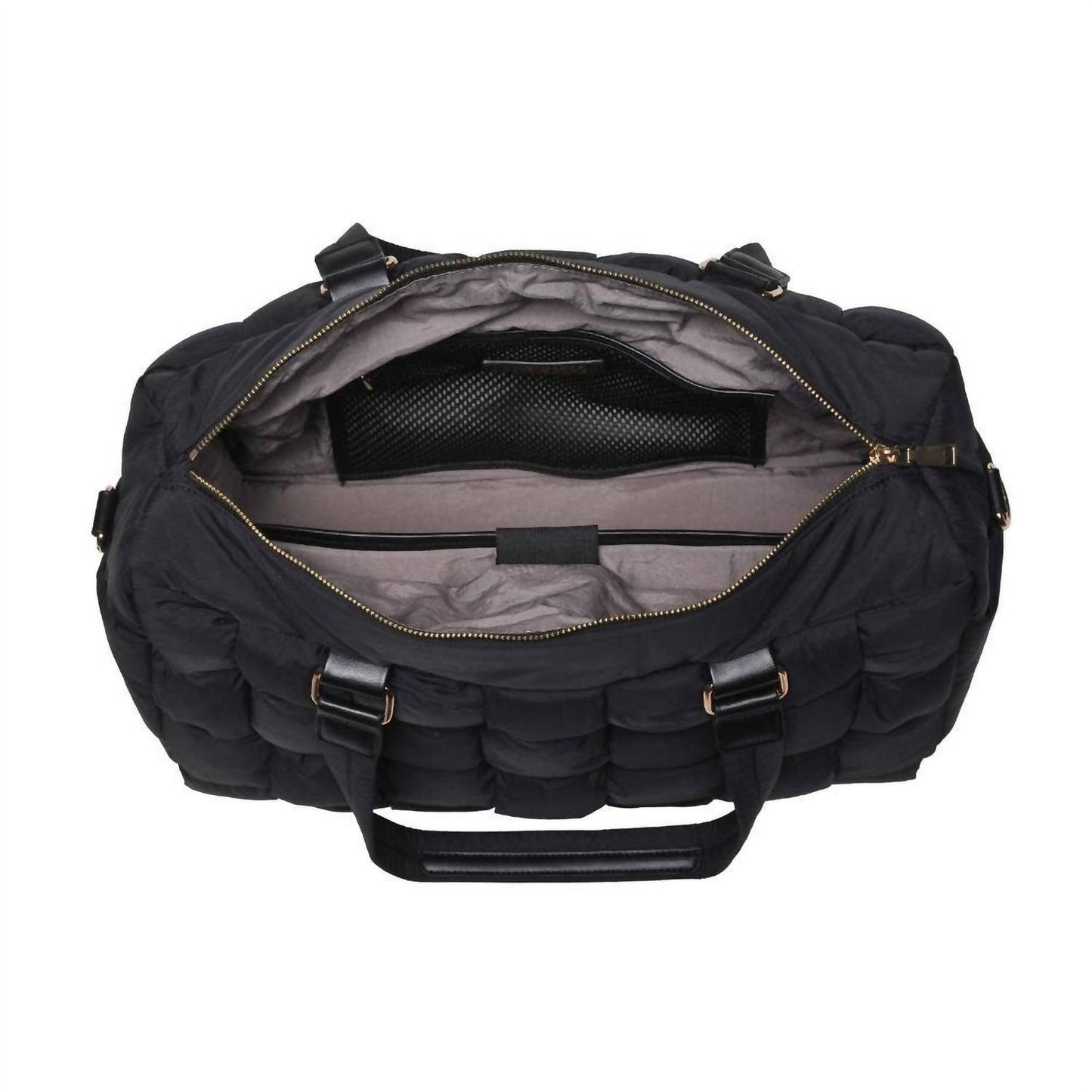Urban Expressions - Serena Woven Nylon Travel Duffel Weekender Bag