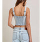 Hidden - Bustier Top