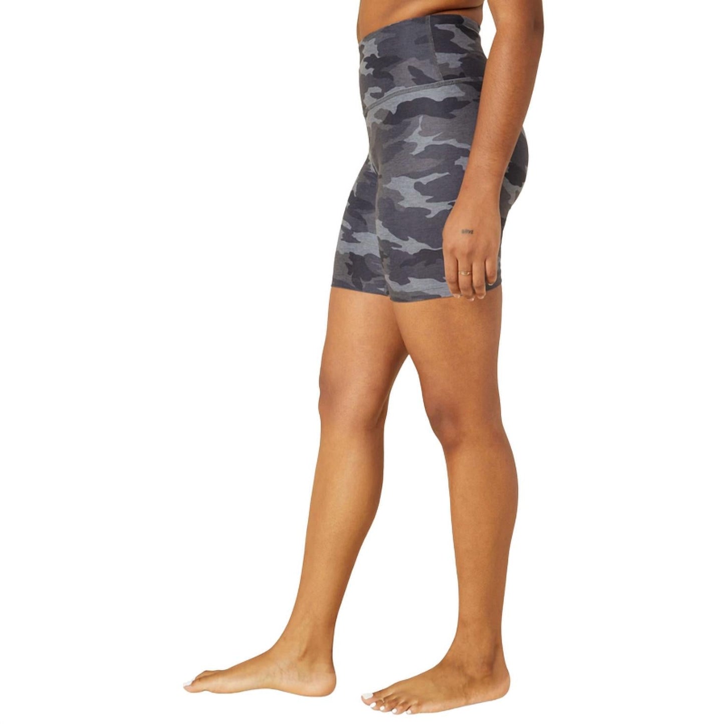 Beyond Yoga - HIGH WAISTED BIKER SHORTS