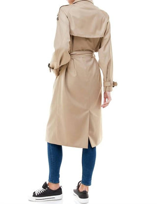 Acoa - Long Sleeve Oversized Trench Coat