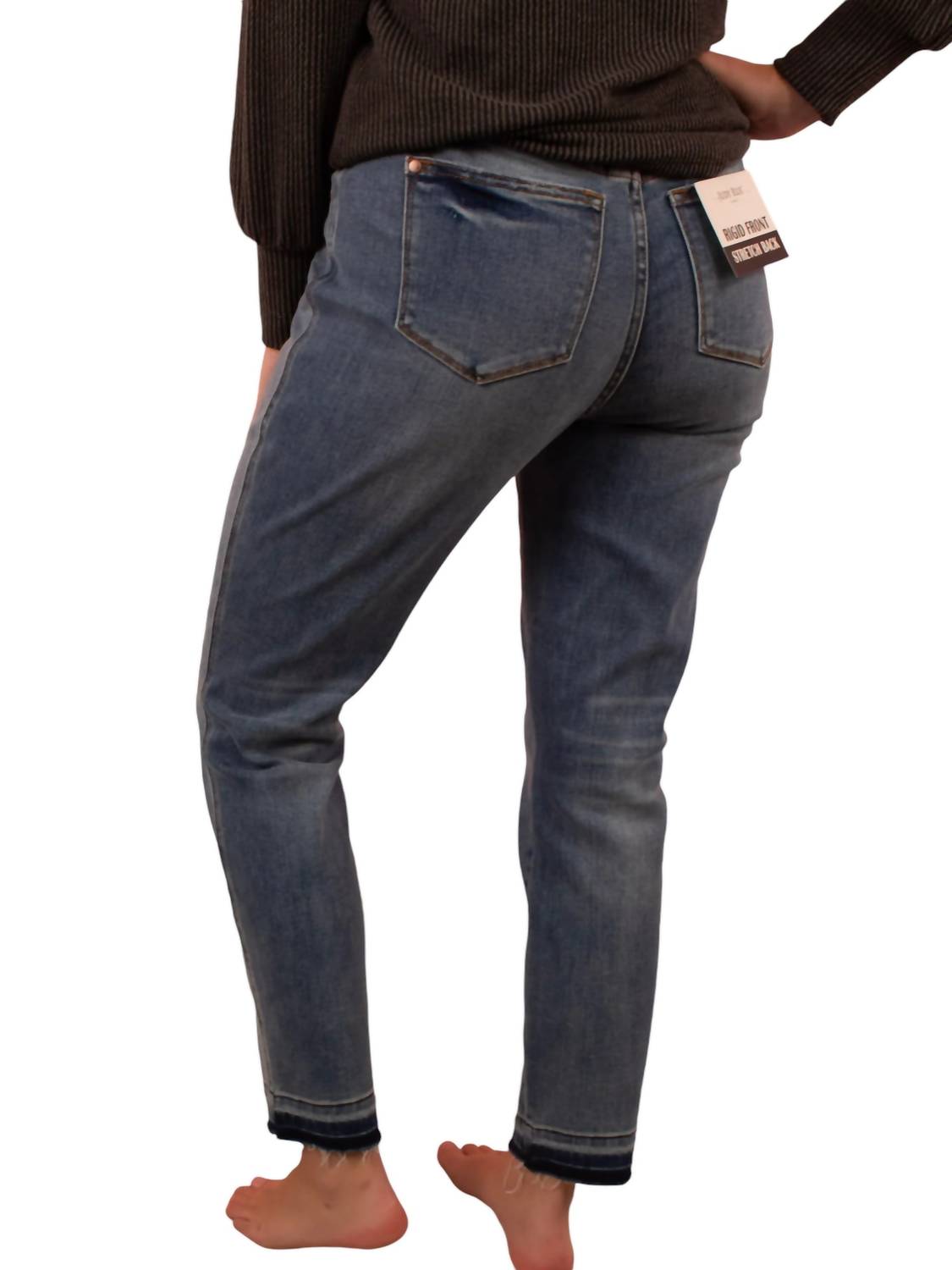 Judy Blue - Rigid Magic Release Midrise Boyfriend Jeans